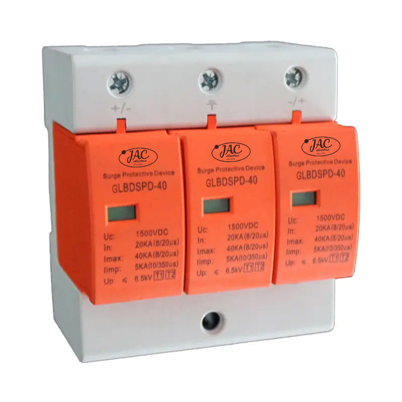 Solar PV GLBDSPD-40 1500VDC (T1+T2) PV Surge Protective Device